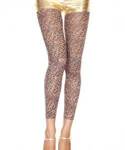 Leopard-Print-Leggings